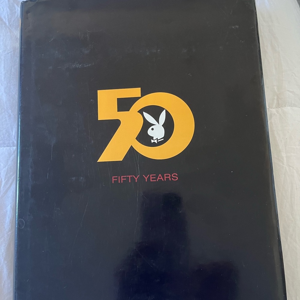 50th Anniversary Playboy book.